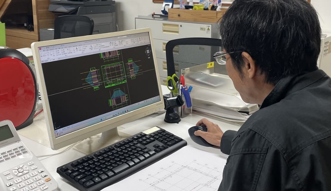住宅・非住宅それぞれに対応している様子
